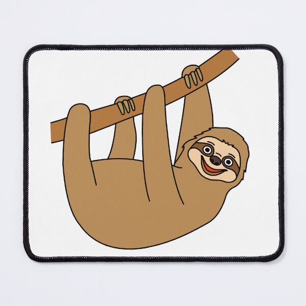 Item preview, Smiling Sloth cute happy animal  designed and sold by micarto.
