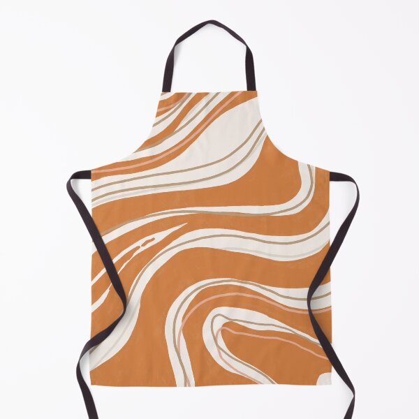 Item preview, Patrón de remolino líquido naranja designed and sold by cadinera.
