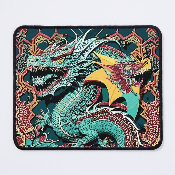 Item preview, Illustration for Radical '80s Dragons: Crochet Edition designed and sold by Pickmash.