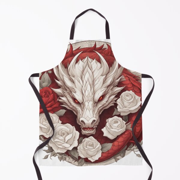 Item preview, White Dragon İn The Red Rose designed and sold by FrozenPolarBear.