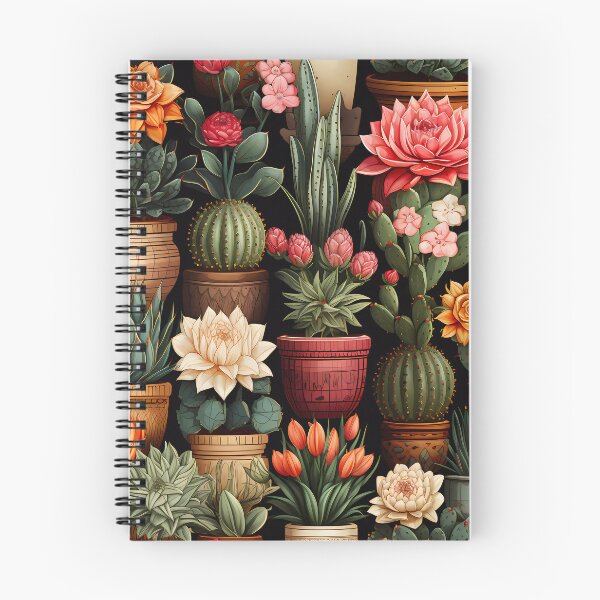 Item preview, Macetas de cactus. patrones naturales designed and sold by the99thstudio.