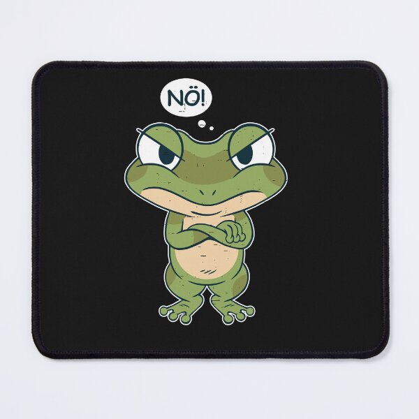 Item preview, Frog Says No - Grumpy Frog designed and sold by ChrisFeil.