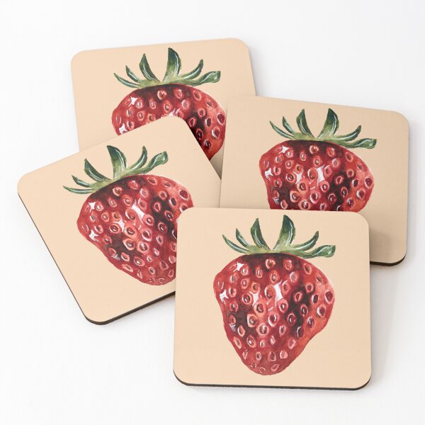 Item preview, Strawberry - Watercolor Painting designed and sold by Pattokarts.