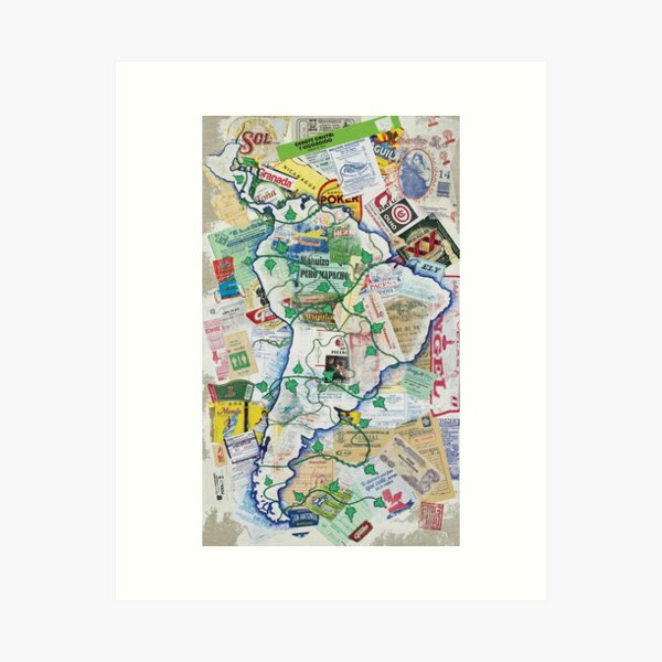 America latina Art Print