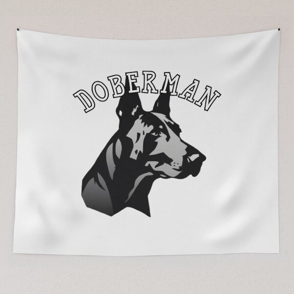 Item preview, natural ear Doberman designed and sold by Tee Studio.