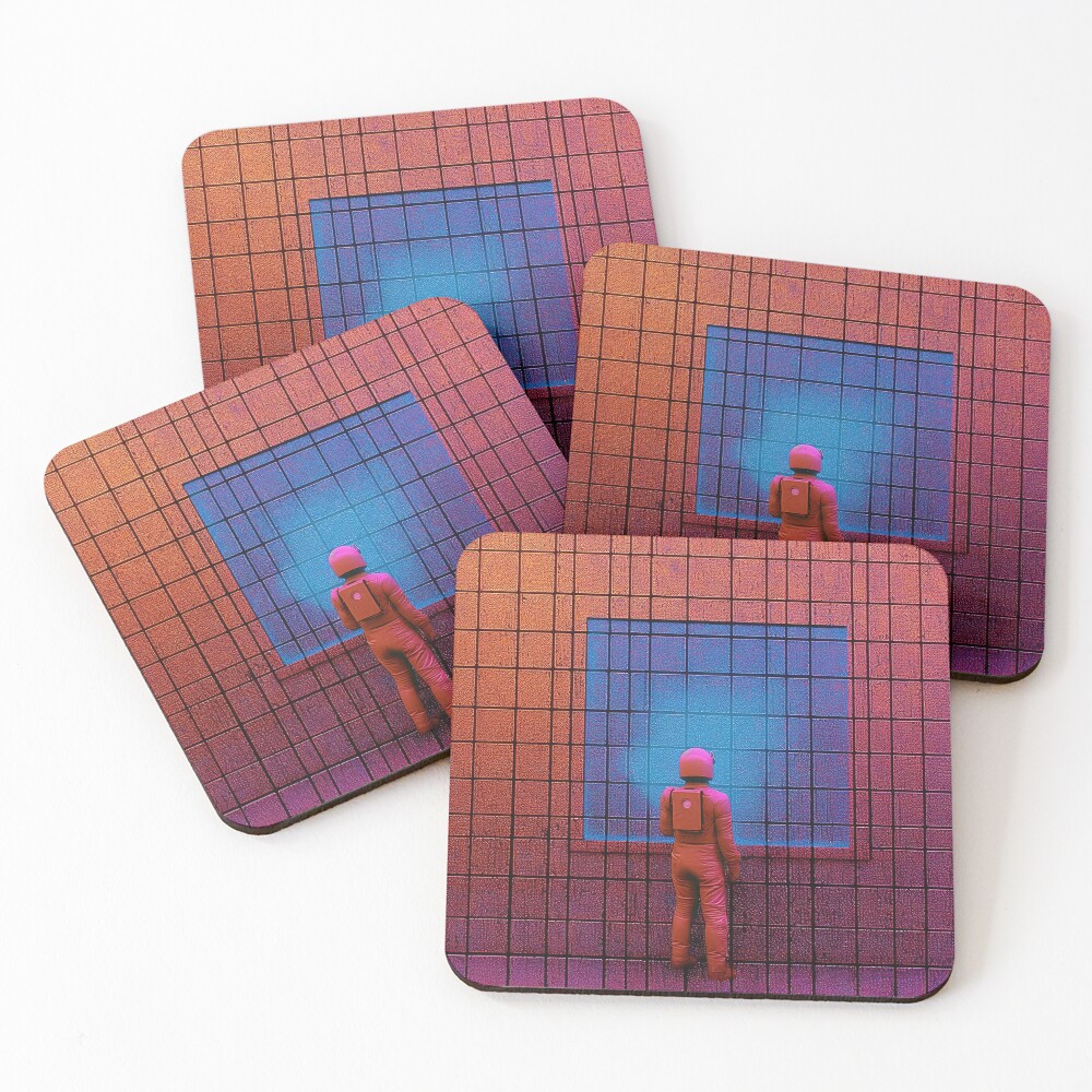 Item preview, Coasters (Set of 4) designed and sold by ARTificialNsite.