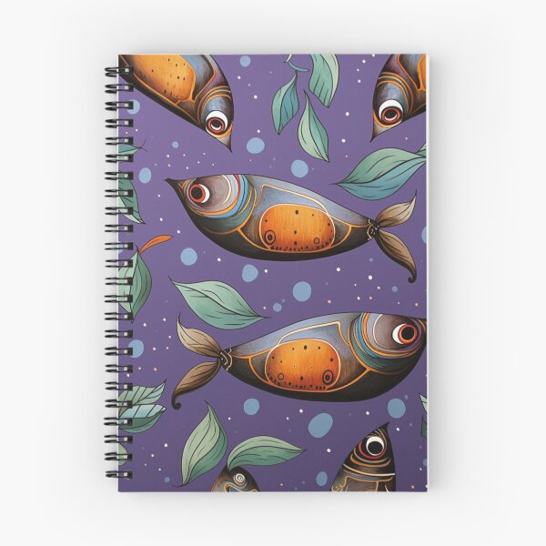 Item preview, "AUBERGINE FISH" BY HUNZINATOR designed and sold by HUNZINATOR.