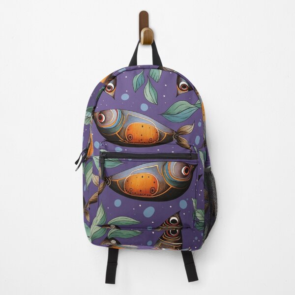 Item preview, "AUBERGINE FISH" BY HUNZINATOR designed and sold by HUNZINATOR.