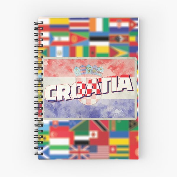 Item preview, Croatia Vintage style retro souvenir designed and sold by DeveloperProp0.