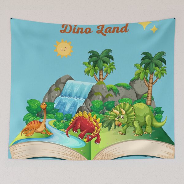 Item preview, Dino Land reading is fun popup book designed and sold by LGMmugsdesign.