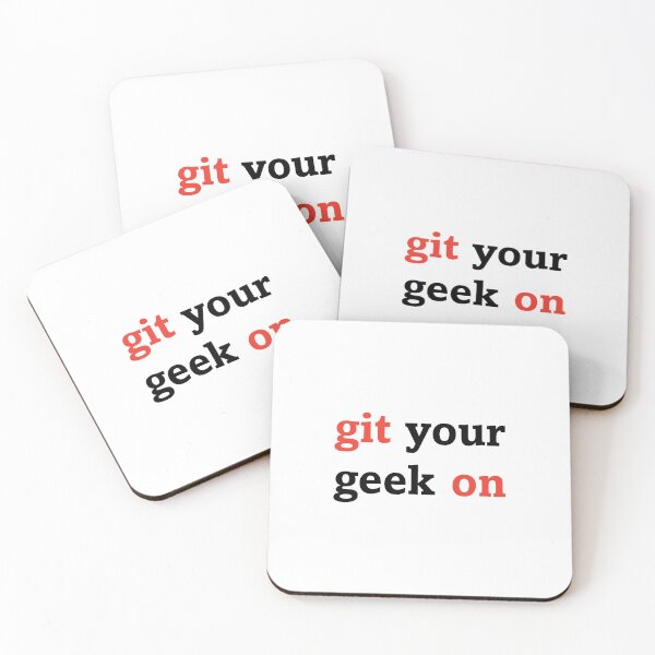 Item preview, git your geek on (light background) designed and sold by Jeeb-Arts.
