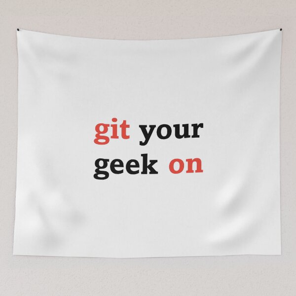 Item preview, git your geek on (light background) designed and sold by Jeeb-Arts.