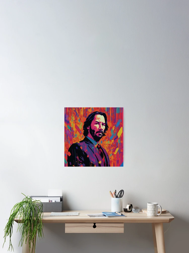 Thumbnail 2 of 3, Poster, Keanu designed and sold by InkishDelight.