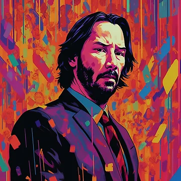 Artwork thumbnail, Keanu by InkishDelight