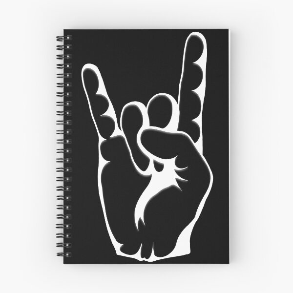 Item preview, Raise your Horns - Black and White designed and sold by GodxanGalactic.