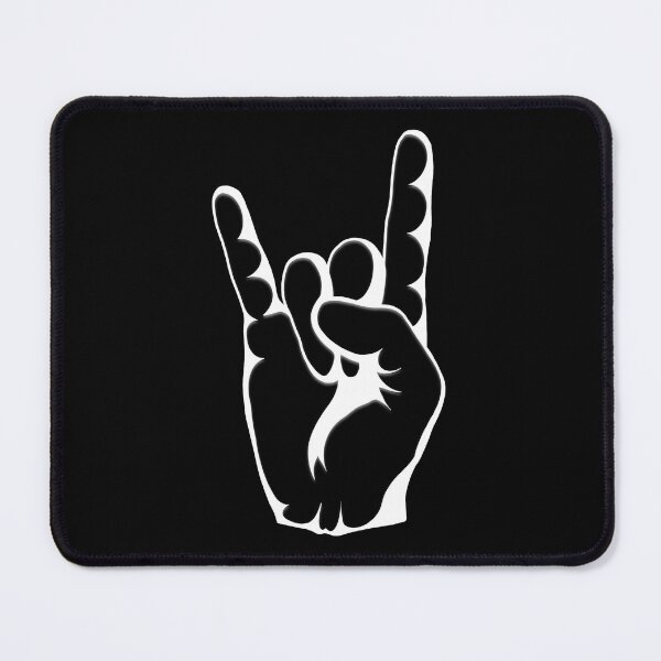 Item preview, Raise your Horns - Black and White designed and sold by GodxanGalactic.