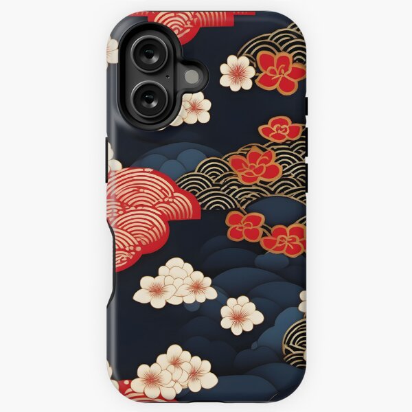 Aperçu de l'œuvre Modèle de kimono japonais traditionnel, Wagara créée et vendue par patterncrow.