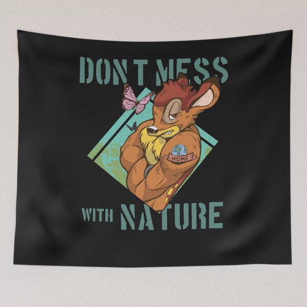 Item preview, Don't mess with nature designed and sold by ChrisFeil.