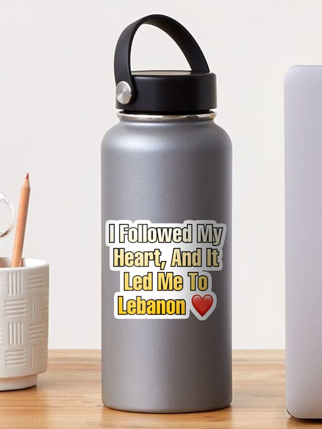 Thumbnail 1 of 3, Sticker, It Led me to Lebanon designed and sold by Naim Halawi.