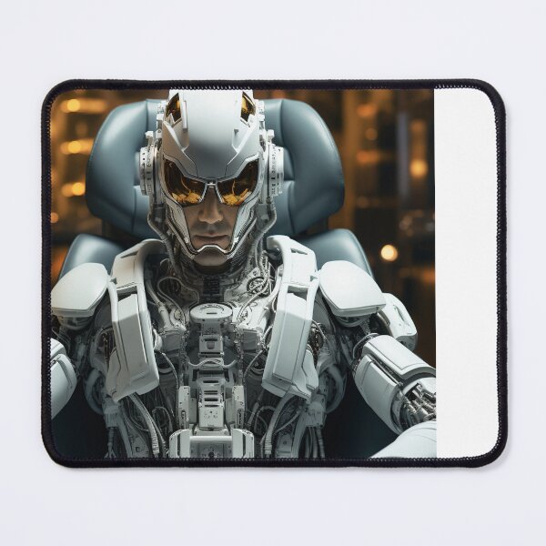 Item preview, Cybernetic Financial Mediator - Cyber-Mediated Financial Arbiter designed and sold by TheBrainArt.