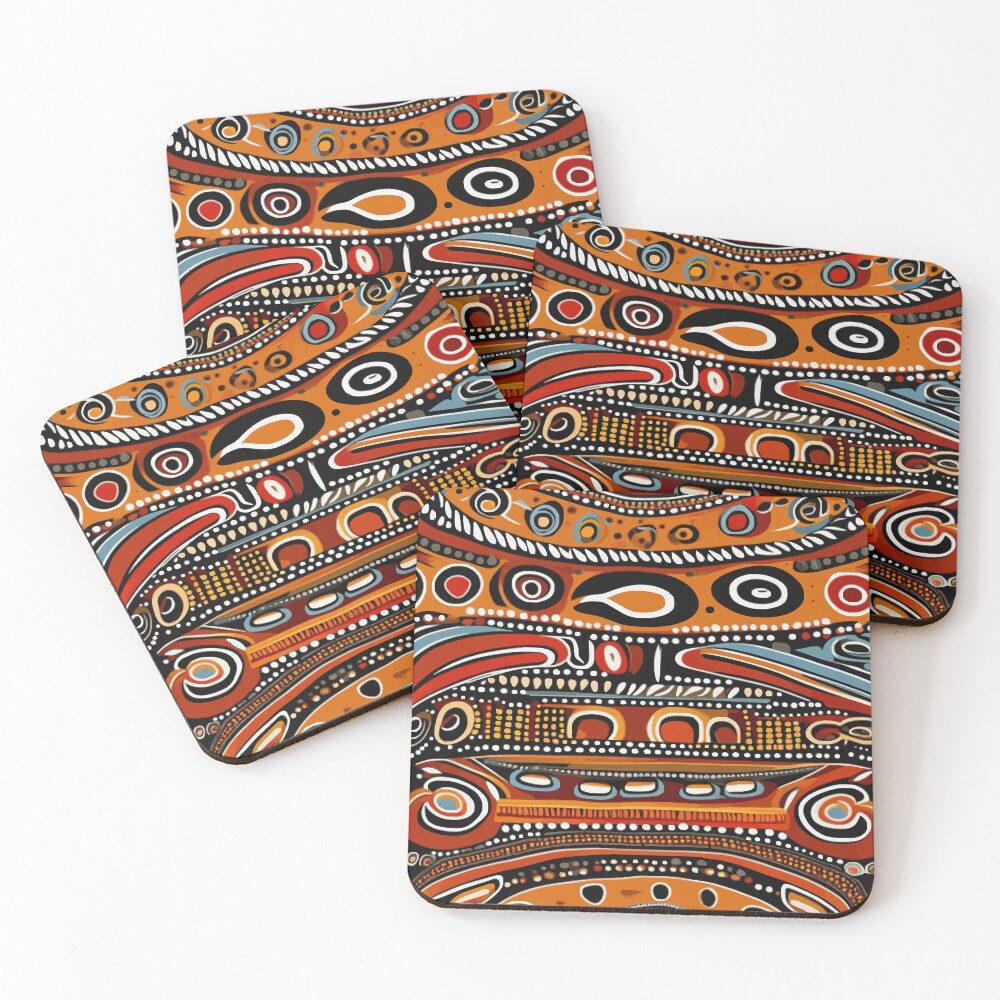 Item preview, Coasters (Set of 4) designed and sold by RidaSalArt.