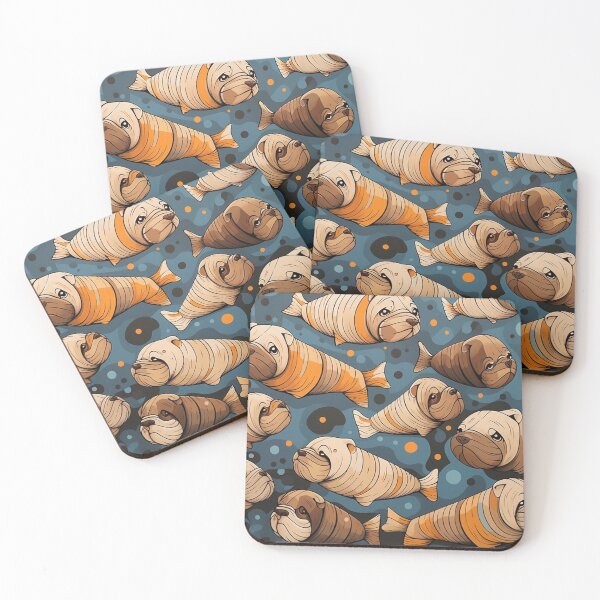 Item preview, "SHAR PEI FISH" BY HUNZINATOR designed and sold by HUNZINATOR.