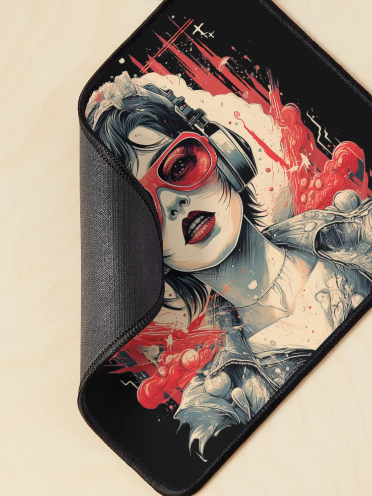 Thumbnail 2 of 5, Mouse Pad, Explosive Soundwaves designed and sold by PrintDesignLab.