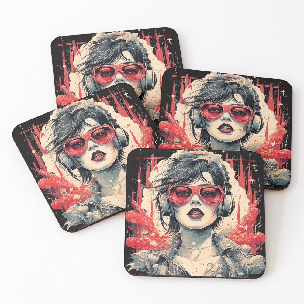 Item preview, Coasters (Set of 4) designed and sold by PrintDesignLab.