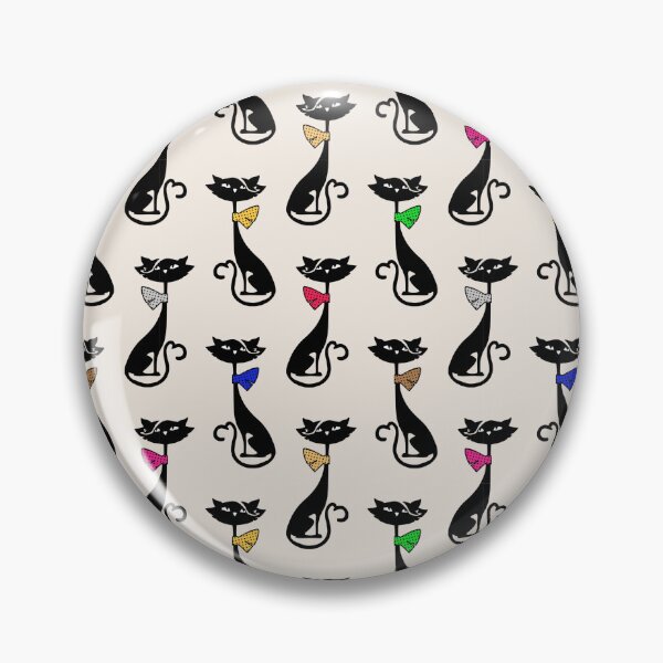 Item preview, Stylish Black Cats with hearts designed and sold by NatWWE.