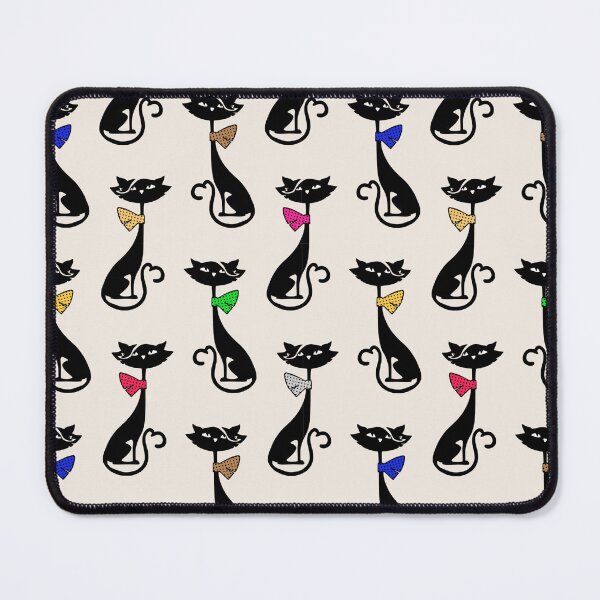 Item preview, Stylish Black Cats with hearts designed and sold by NatWWE.