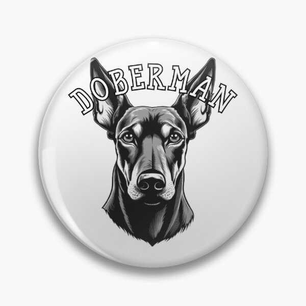 Artikelvorschau, natural ear Doberman entworfen und verkauft von Tee Studio.