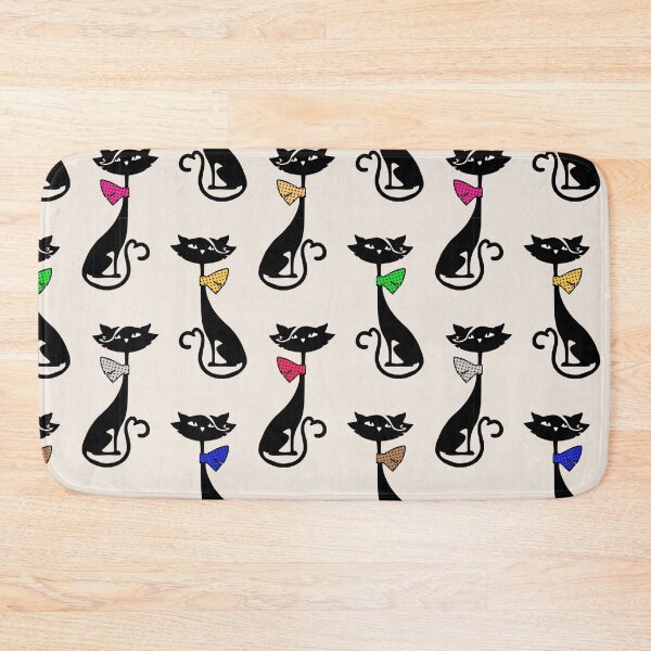 Item preview, Stylish Black Cats with hearts designed and sold by NatWWE.