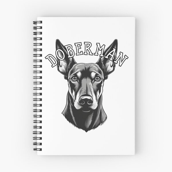 Item preview, natural ear Doberman designed and sold by Tee Studio.