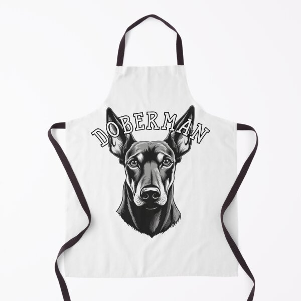 Item preview, natural ear Doberman designed and sold by Tee Studio.