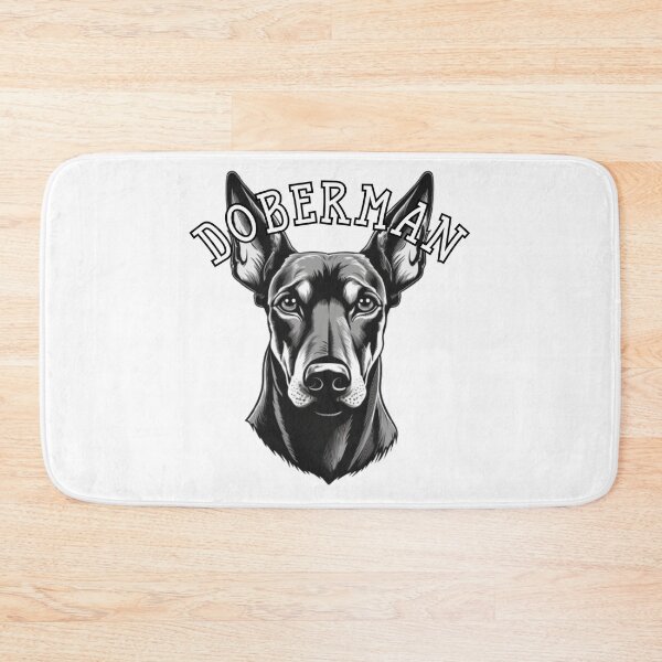 Item preview, natural ear Doberman designed and sold by Tee Studio.