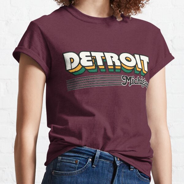 Detroit Shirt Detroit City T-shirtdetroit Souvenir Shirt 