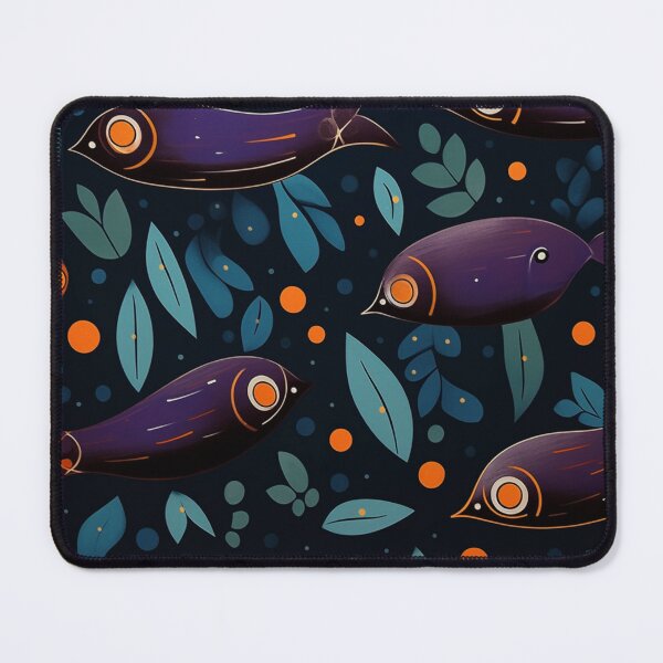 Item preview, "EGGPLANT FISH" BY HUNZINATOR designed and sold by HUNZINATOR.