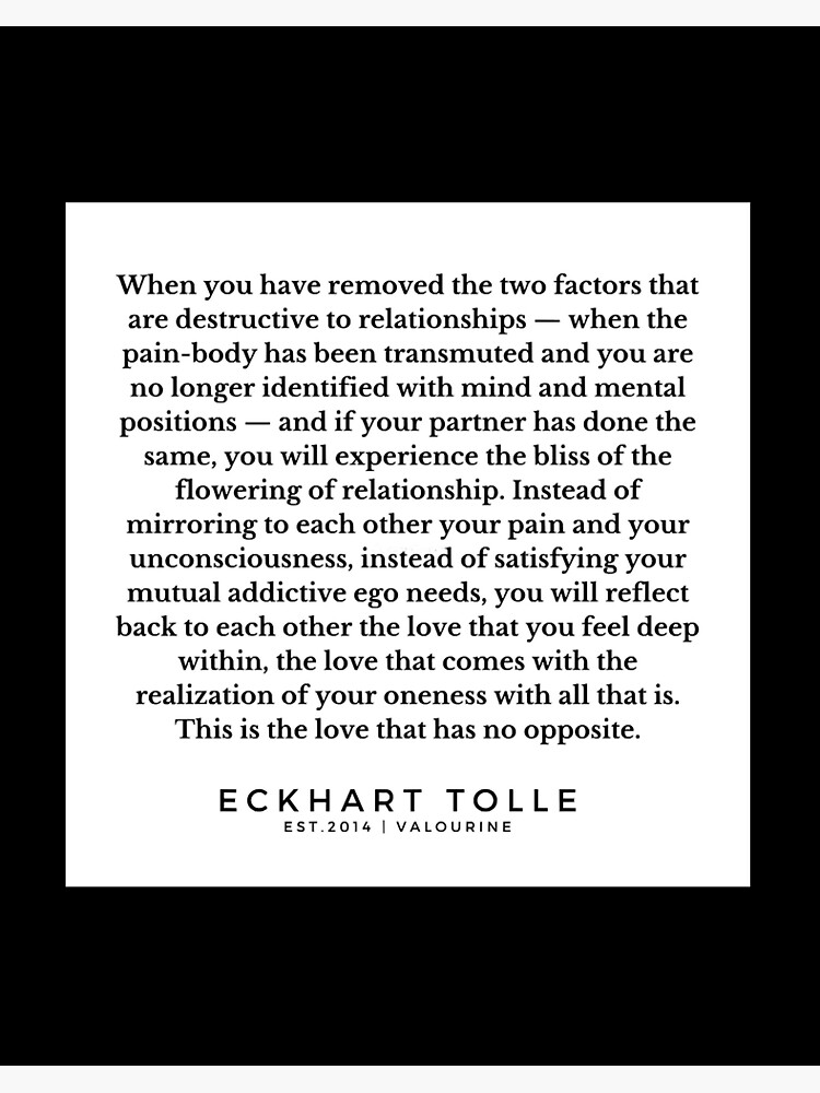 Eckhart Tolle on X: Feeling the oneness of yourself with all