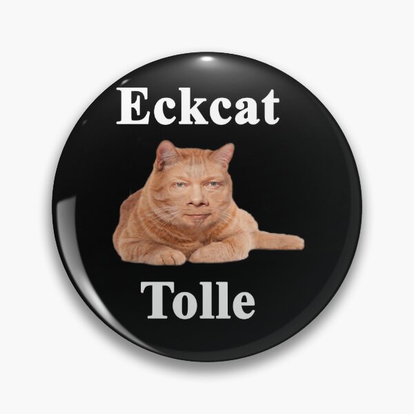 Item preview, Eckcat Tolle Zen Master Cat Eckhart Tolle kitty designed and sold by nders-enLatta.