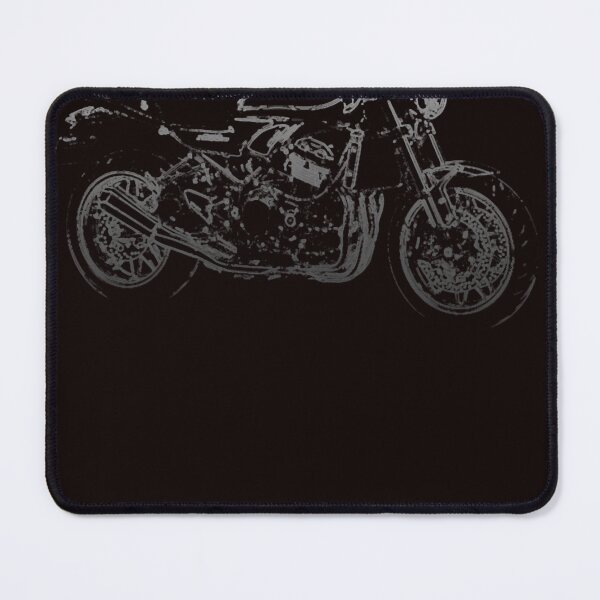 Item preview, Kawasaki Z900RS pencil silhouette motorcycle naked bike retro designed and sold by MonaEffer.
