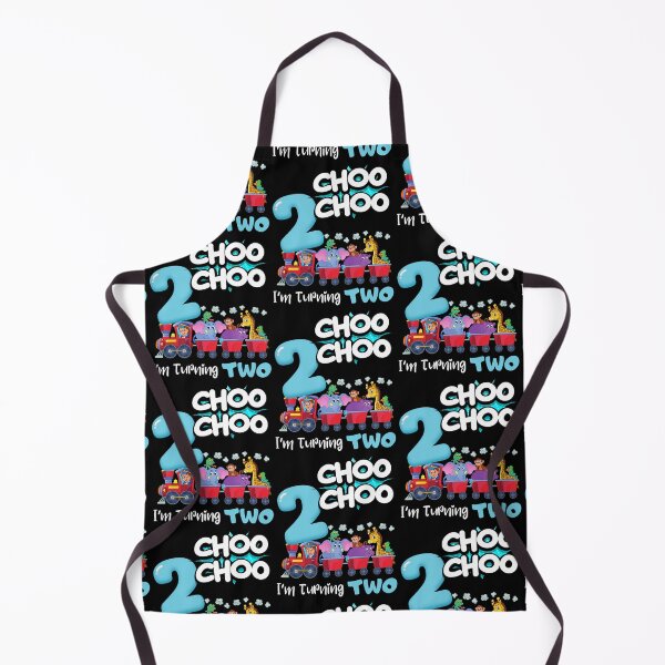 Item preview, 2nd Birthday Train Choo Choo I'm Turning Two Years Old designed and sold by BunBuntheDog-.