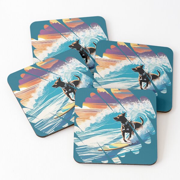 Item preview, Riding the Wave: A Surfer's Paradise I designed and sold by OurBarcode.