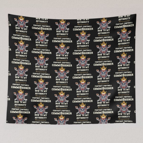 Item preview, Fantasy Football Commissioner Respect My Authority Funny Footbal designed and sold by tamdevo1.