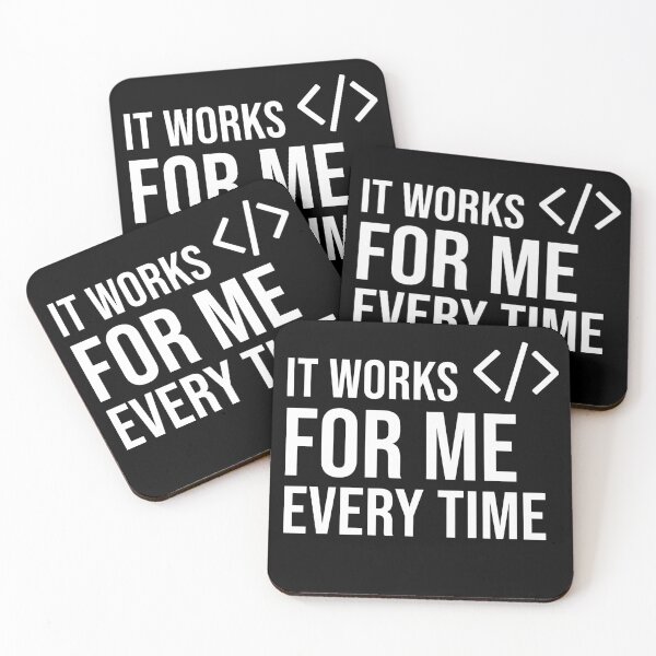 Item preview, IT T-shirt - WORKS FOR ME EVERY TIME designed and sold by crisbrandworld.