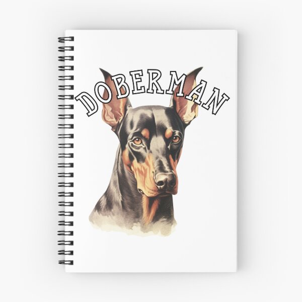 Item preview, natural ear Doberman designed and sold by Tee Studio.