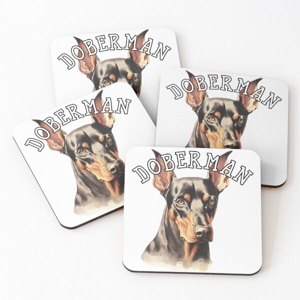 Item preview, natural ear Doberman designed and sold by Tee Studio.