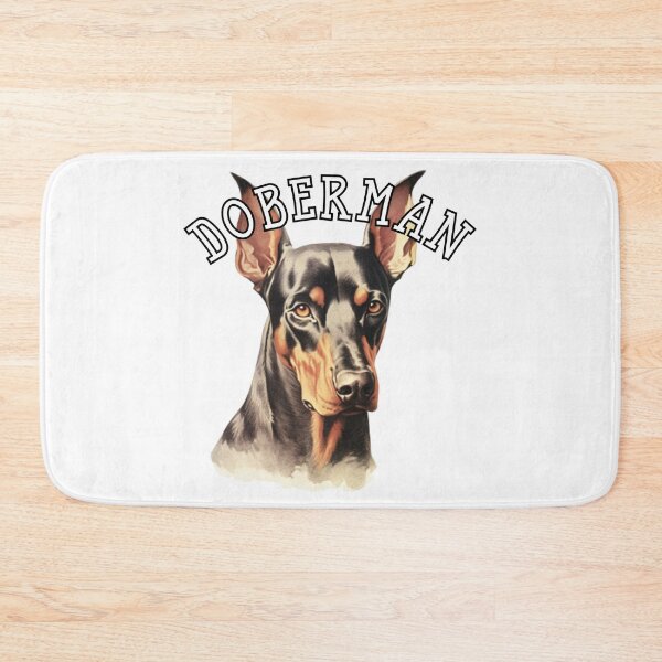 Item preview, natural ear Doberman designed and sold by Tee Studio.