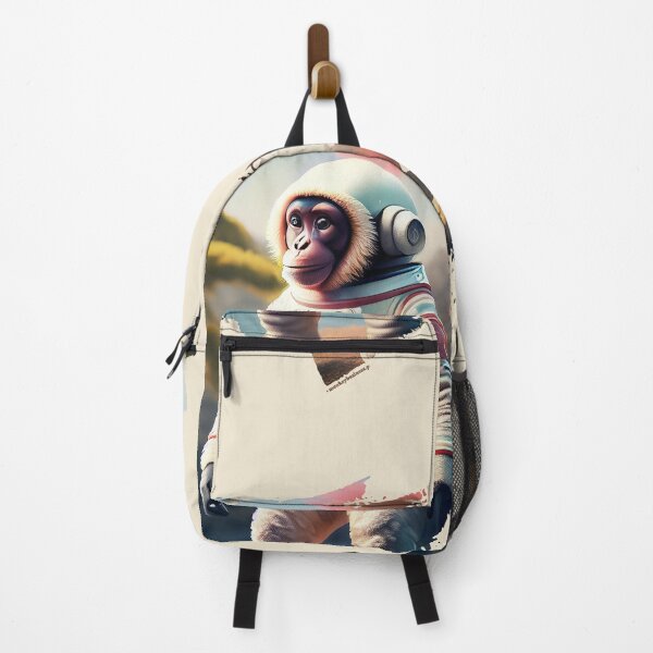 Item preview, Space Monkey Astronaut - Japan Garden Landscape - Universe Explorer designed and sold by monkeybusiness.pt.