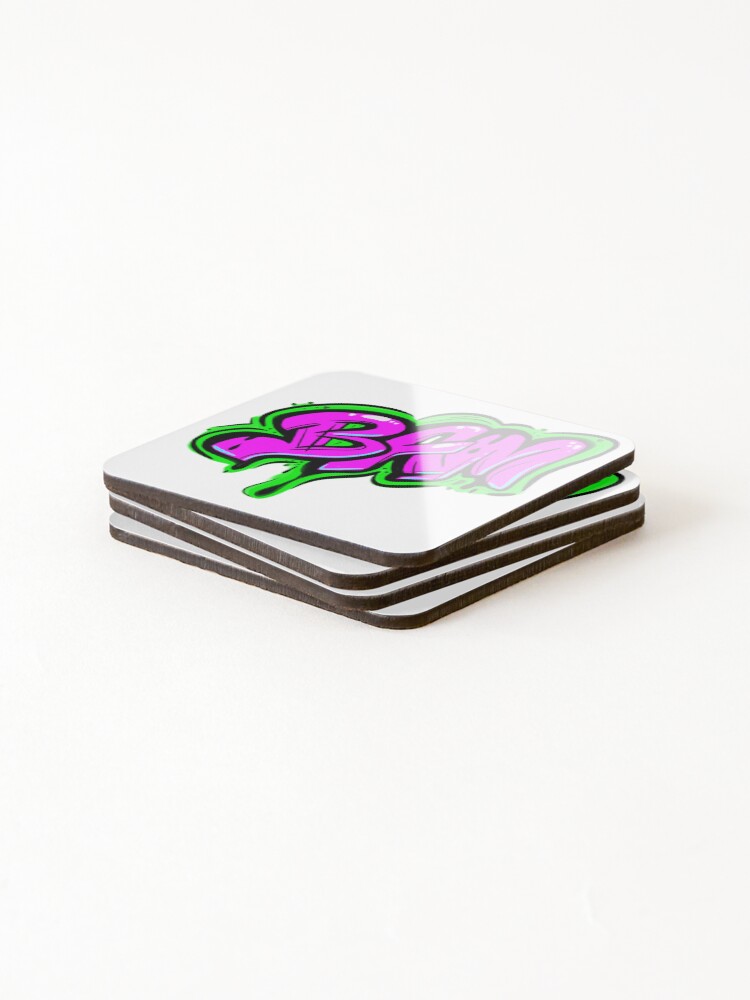 Thumbnail 4 of 5, Coasters (Set of 4), BAM designed and sold by InkedEdges.