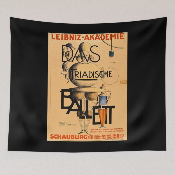 Item preview, Oskar Schlemmer - Poster For Unrealized Performances Of The Triadic Ballet	 designed and sold by joodrinkjee.